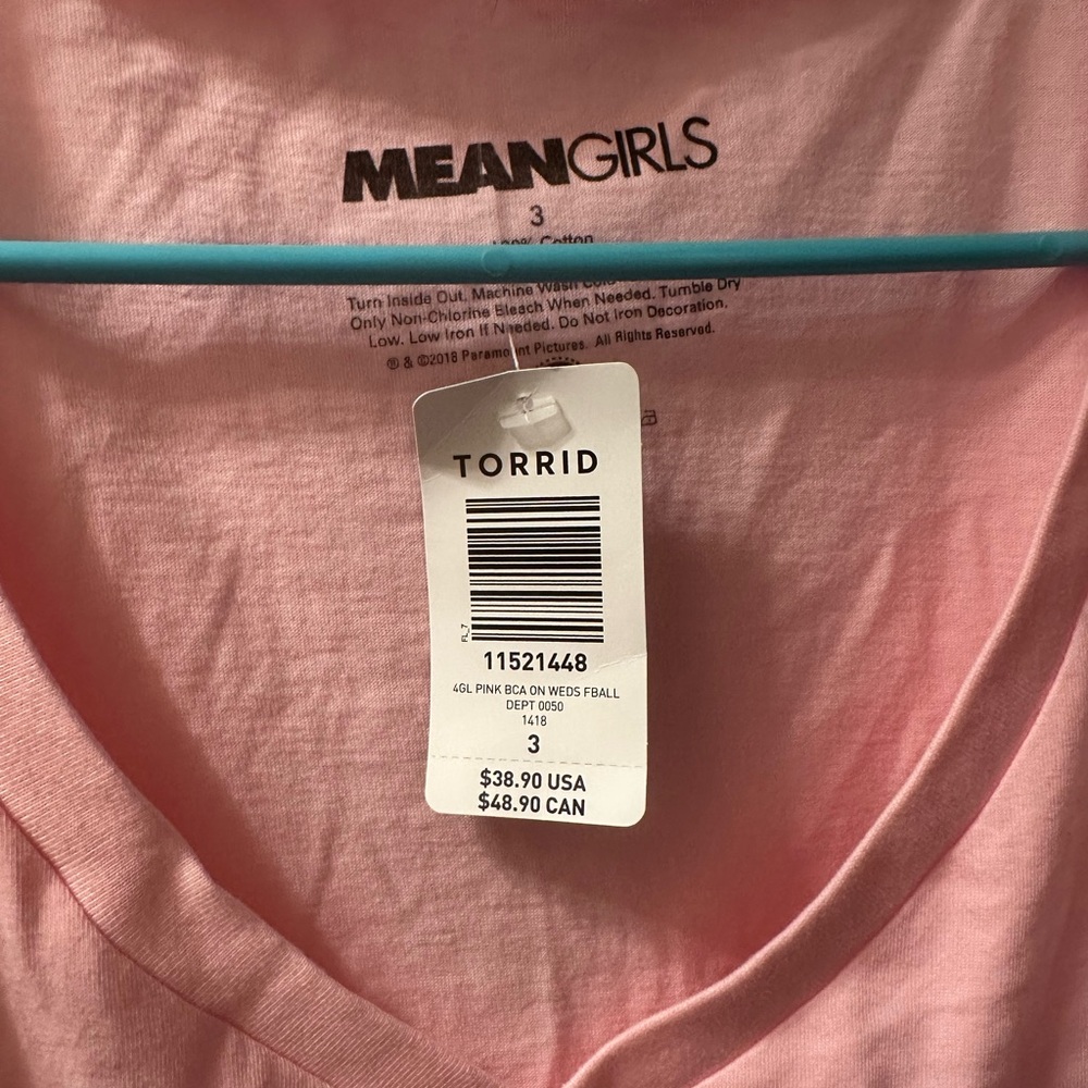 Mean Girls Graphic T-Shirt nwt 3x - Picture 3 of 3